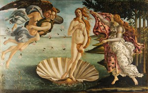 Botticelli's Birth of Venus at the Uffizi, Florence