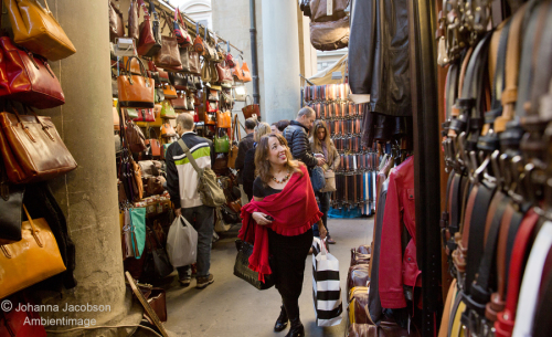 Susan Van Allen in Florence Market Tour for Women Only to Italy