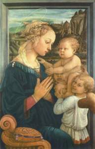 Women Only Tour to Florence Italy Fra Filippo Lippi's "Madonna with Child and two Angels"