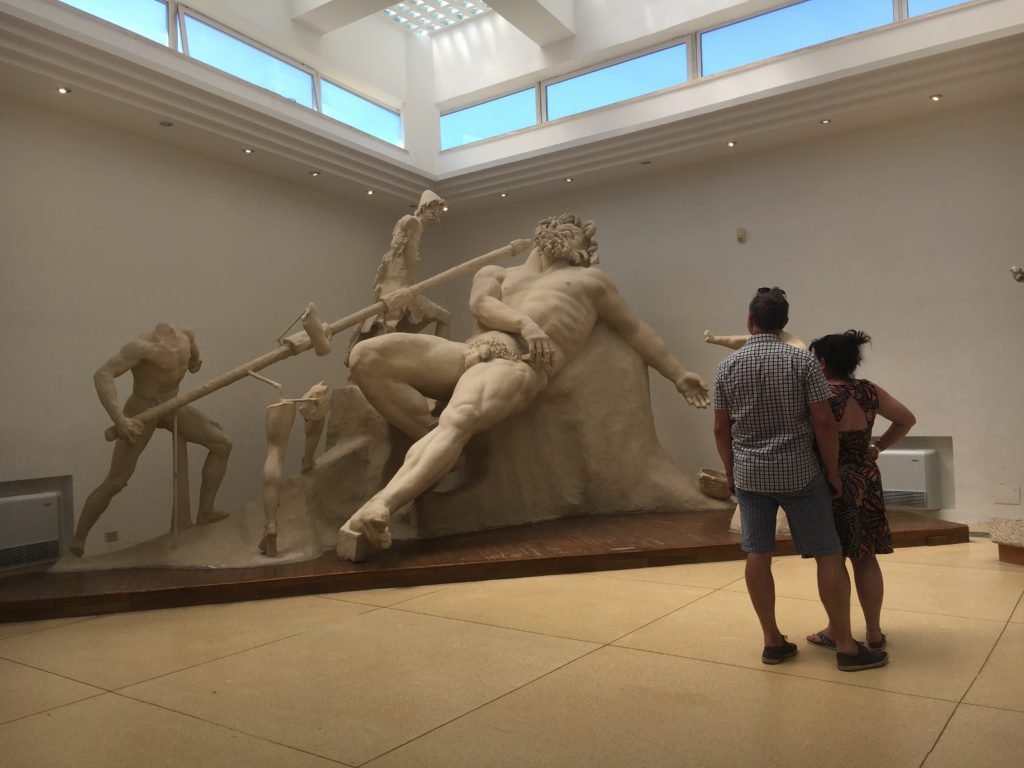 SPERLONGA - MUSEO - BLINDING OF POLYPHEMUS