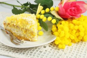 Mimosa cake