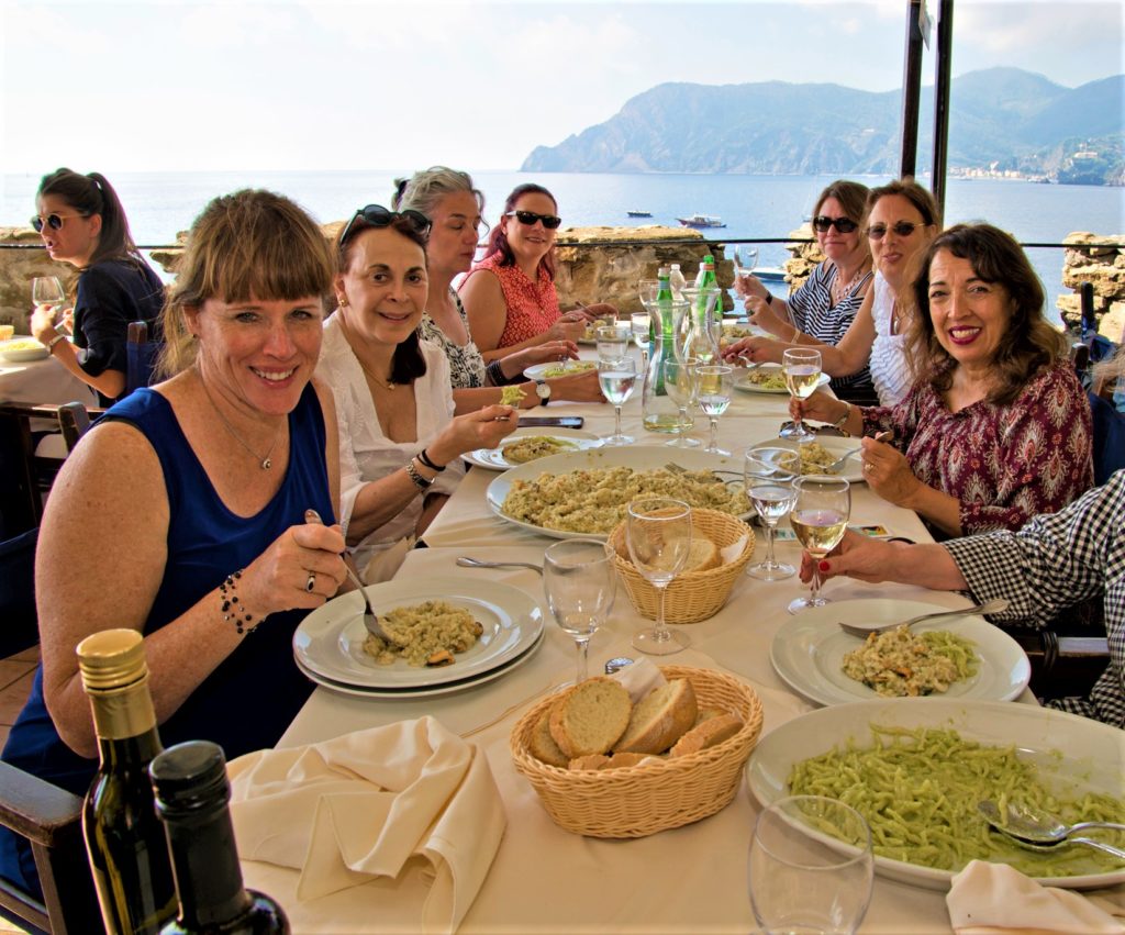 Susan Van Allen, Woemen Only Tours Italy, Vernazza